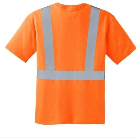 Corner Stone Orange safety shirt - Picture 5 of 11